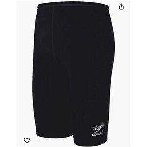 Speedo Boys' Swimsuit Jammer Endurance+ Solid USA Youth